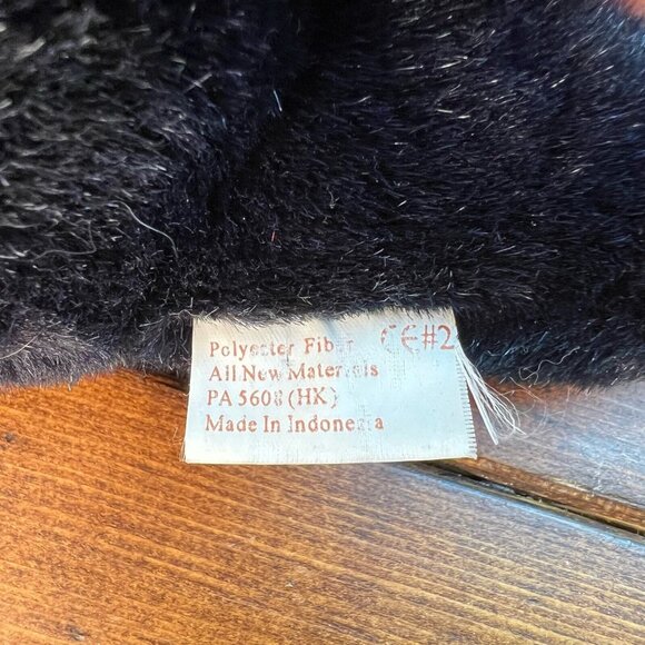 Black brown Bear Plush Big Paws Feet Super Soft & Cuddly - Picture 9 of 13